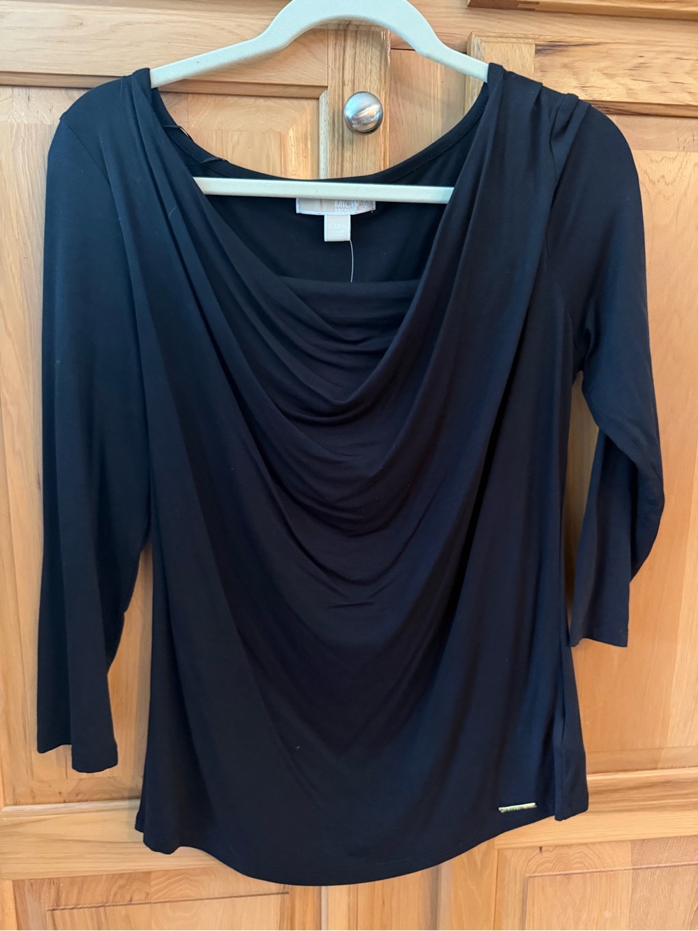 Michael Kors Black Top, Size Medium New With Tags